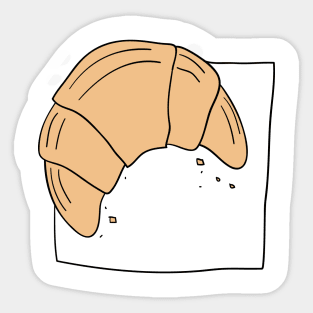 Croissant Sticker